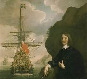 Peter Pett and the Sovereign of the Seas. Sir Peter Lely